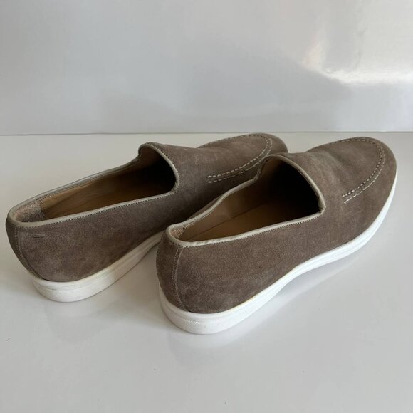 Dino Draghi Men’s Suede Loafers – Size US 8 (Made in Italy) - Picture 2 of 9